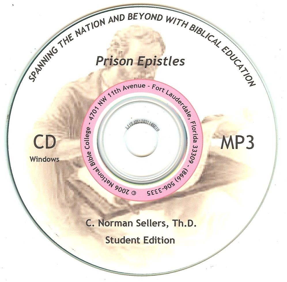 Prison Epistles Audio Course - CD-MP3