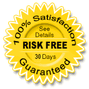 Click here to read our 100% Satisfaction Guarantee