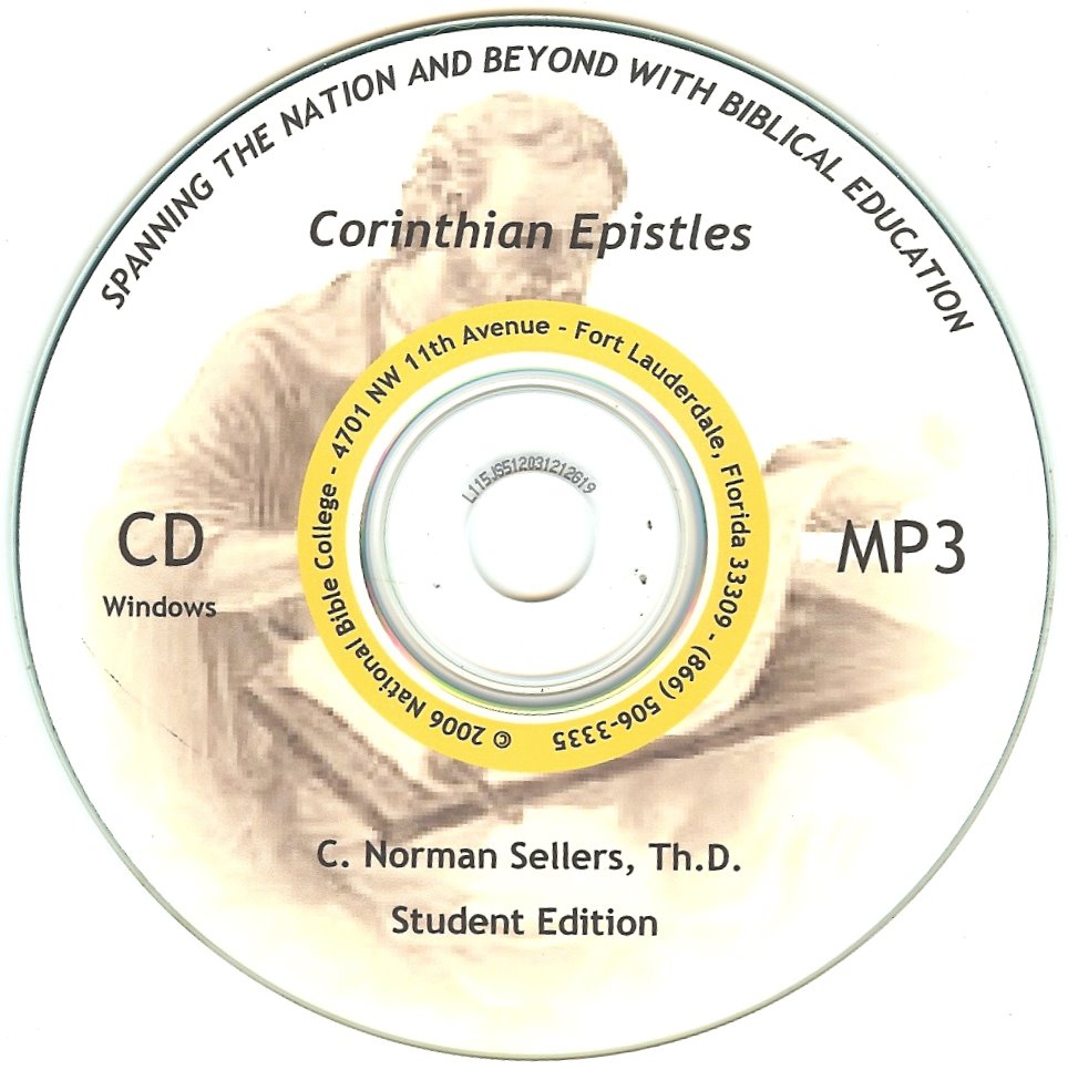 Corinthian Epistles Audio Course - CD-MP3