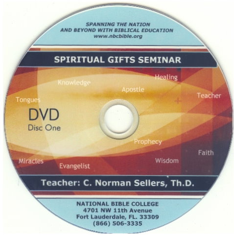 Spiritual Gifts Seminar Video - 3 DVD disc set